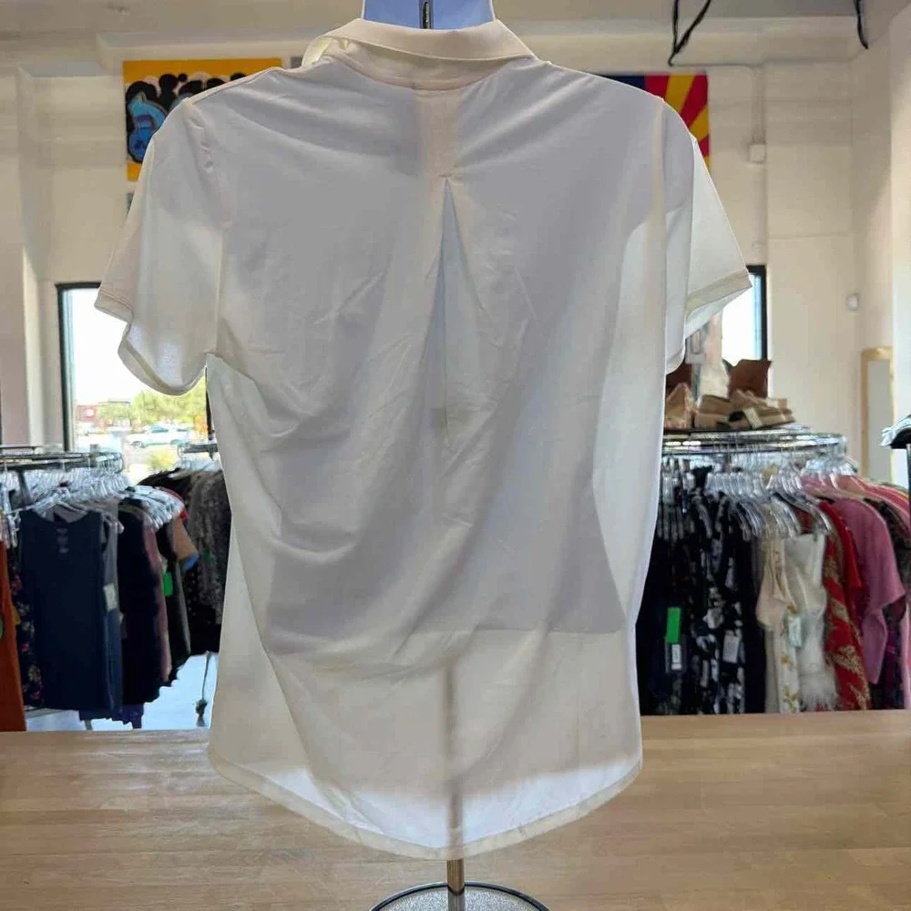 Adidas Size XL White Preloved MENS Polo